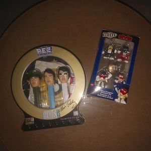 ELVIS PEZ Dispensers & M&M Ornaments COLLECTORS